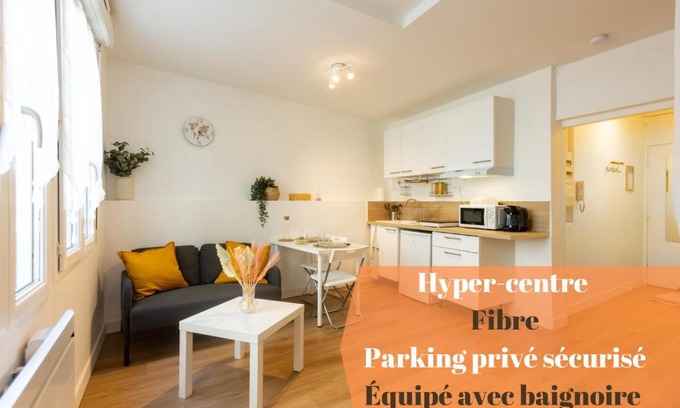 Castres Apartment | Grand T1 bis de charme tout équipé