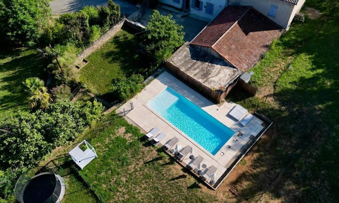 Laurac-en-Vivarais House | Grande Maison au Cœur D'un Parc de 2 Hectares