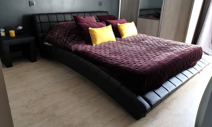 Soual House | Grande suite privée avec lit queen size et terrasse privée