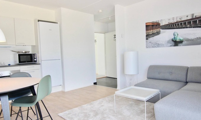 Odense Apartment | Great 1-bed w/balcony by Odense Harbour