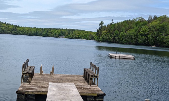 Norfolk Cabin | Great Family Cabin in the woods on a lake.