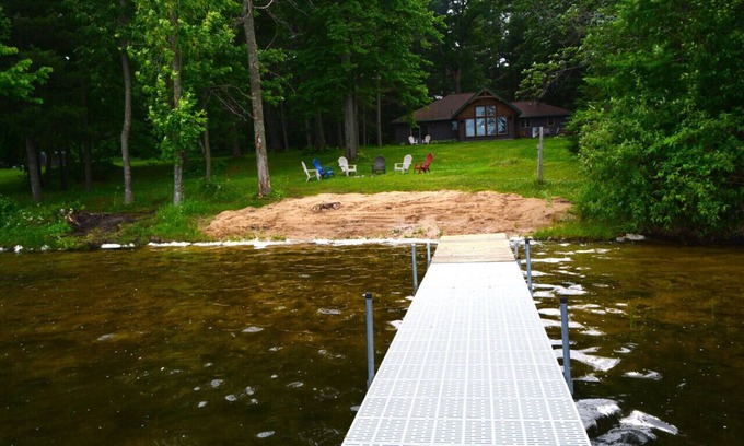Ossipee House | Great Swimming, Amazing Yard, Games, Lily Pad, Water Toys & More!