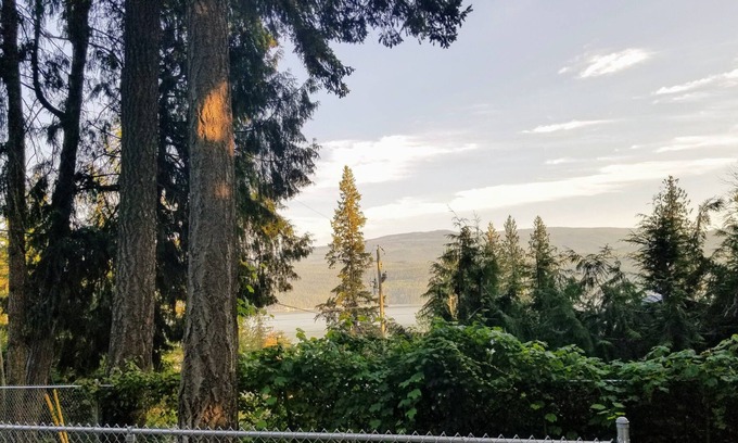 Anglemont House | Great view !! Grape Vine Near The Lake a must see .
