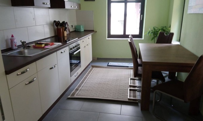 Dolitz Apartment | Green, quiet, modern and cozy furnished maisonette apartment with patio