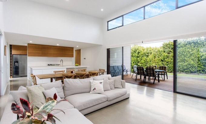 Ocean Grove House | Greenview Luxe - Sleeps 7 - Pet friendly - Firepit