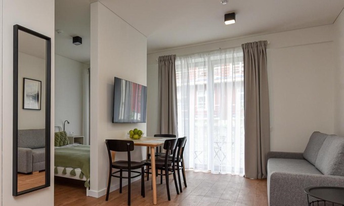 Juodkrante Apartment | Grey Hill