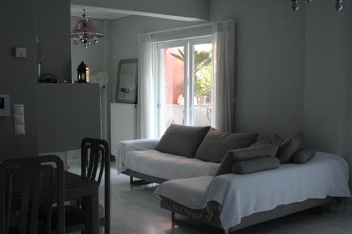 Patras Apartment | Grey Stones & Balcony