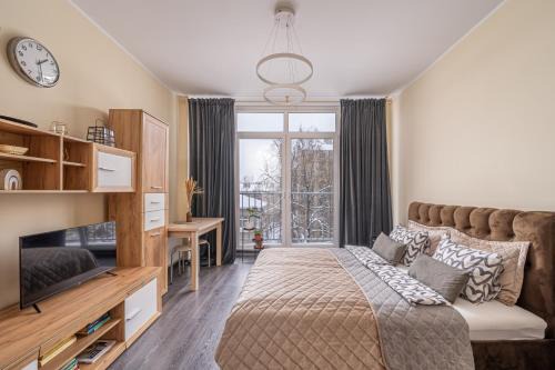 Grizinkalns Apartment | Grizinkalns residence with free parking