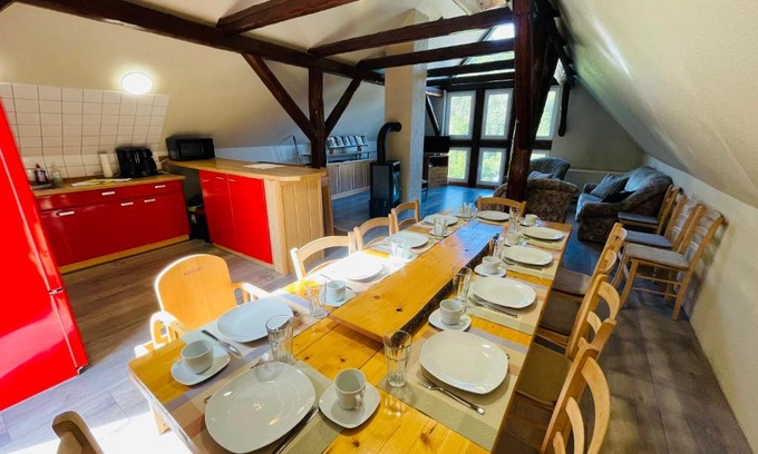 Elbingerode Apartment | Große Wohnung am Bach