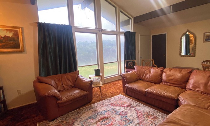 Junction House | Groovy Country Pad in a Serene Setting