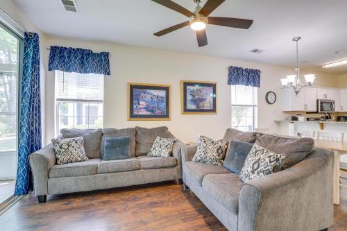 Carolina Forest Apartment | Ground-Floor Myrtle Beach Condo with Community Perks