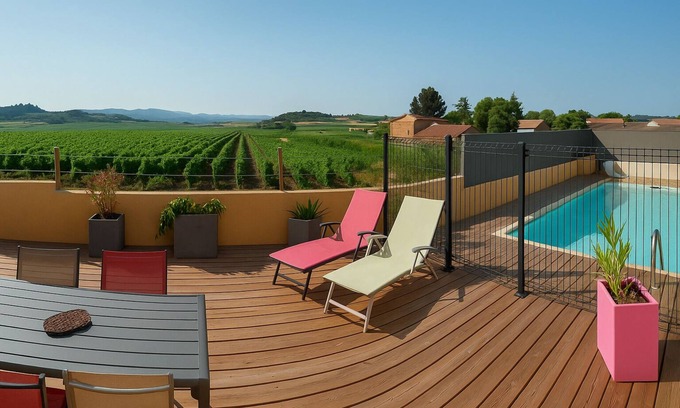Abeilhan Villa | GROUND FLOOR VILLA/APARTMENT WITH PRIVATE POOL