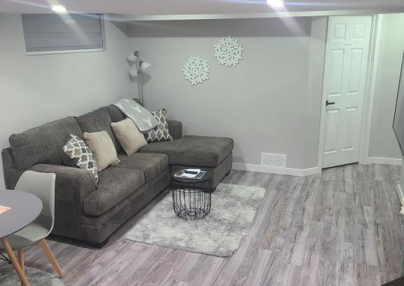 Winnipeg Apartment | Guests two bedroom suite with a separate entrance