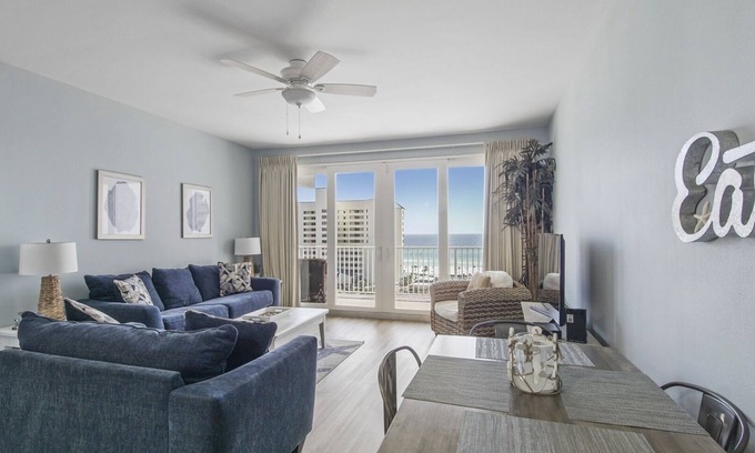Panama City Beach Condo | Gulf Views and Tons of Amenities, 2BR 2BA at the Laketown Wharf!