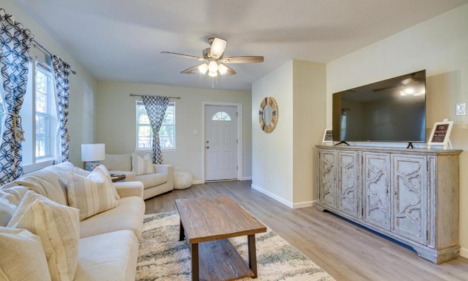 Gulfport House | Gulfport Home with Fire Pit RVandTrailer Parking