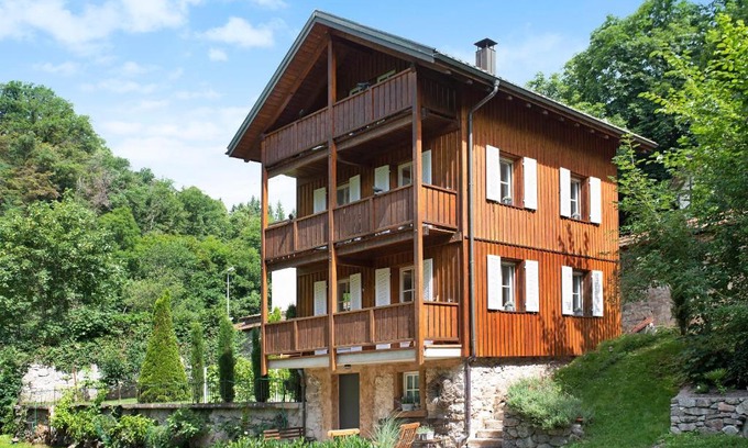 Waldshut-Tiengen House | Gutenburghüsli mit Garten am Fluss