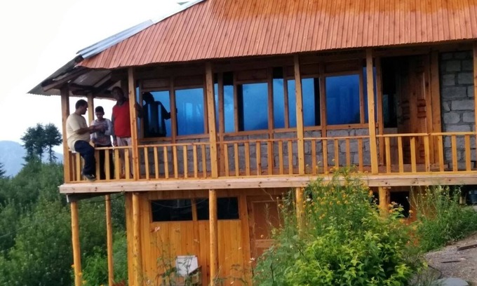 Thunag Cabin | Happy and Peaceful wooden cottage with ample of space in 5 acre of apple orchard