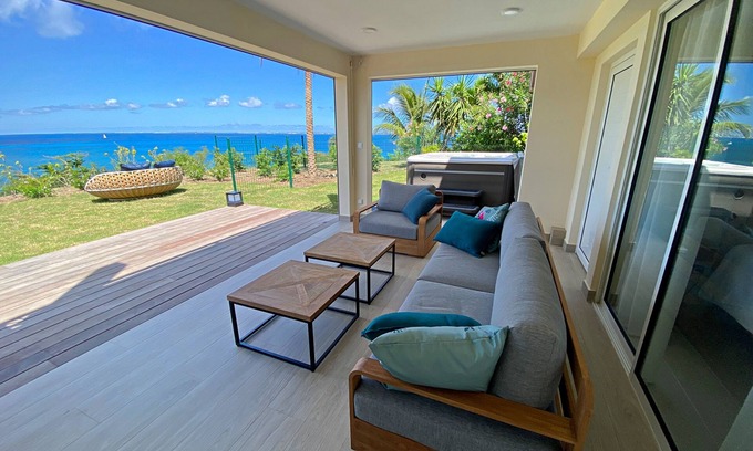 Grand Case Apartment | Happy View Apartment - Paradise sea view - Jacuzzi