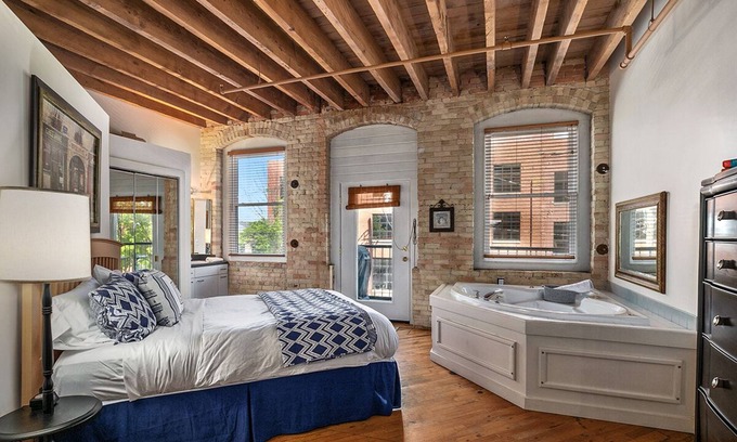 Grand Haven Condo | Harbor Front Condo Across from Boardwalk