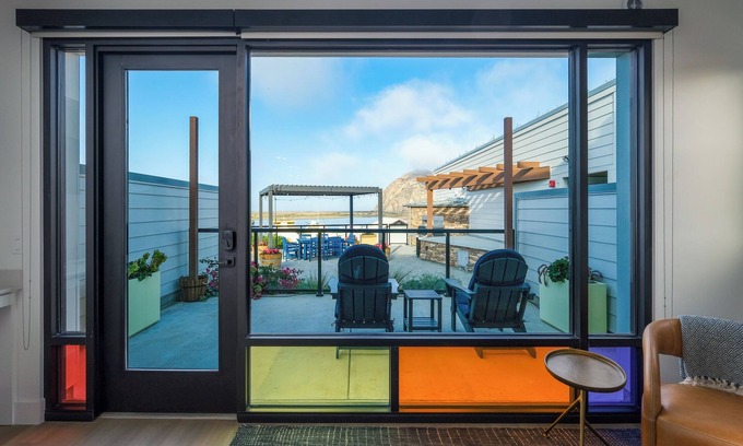 Morro Bay Condo | Harbor View Suite with Expansive Bay Views - ADA Accessible with Patio & A/C