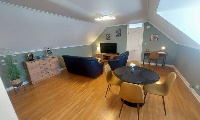 Buk Apartment | HARMONY Cozy 1-bedroom apartment in charming Bük with WiFi, AC