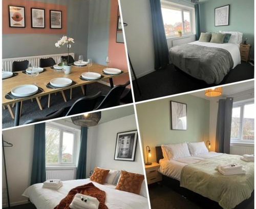 Walsall Apartment | Harmony House - 4 Doubles, Free Wi-fi, Parking