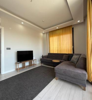Aksu Apartment | Havalimanı Manzaralı Lux Daire