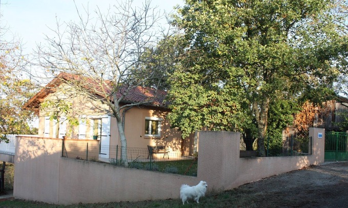 Moissac House | HAVRE DE PAIX for nature lovers - On the hillsides that dominate MOISSAC