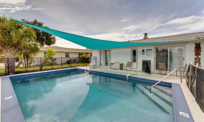 Oakland Hills House | Heated Pool Canal-Front Rotonda West Retreat