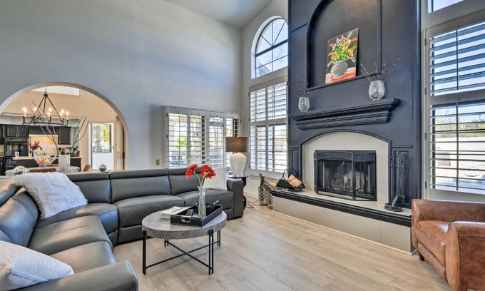 North Scottsdale House | Heated Saltwater Pool Spacious Home in Scottsdale