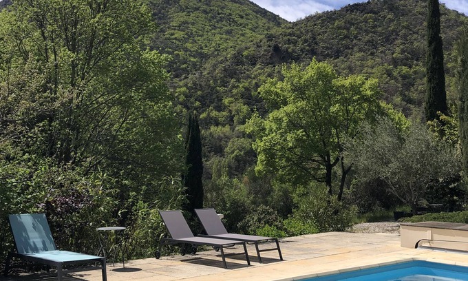 Saint-Ferreol-Trente-Pas Apartment | Heaven ! Charming studio DOLCE VITA 2pers, quiet, facing south, facing mt. Ventoux