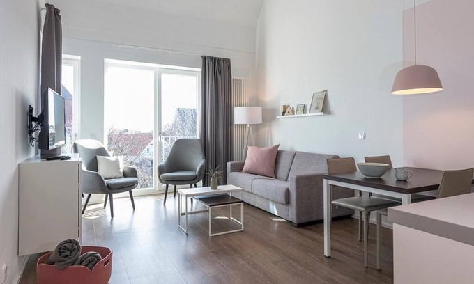 Langeoog Apartment | Helles Familienapartment in Strandnähe mit Sonniger Loggia und Sauna im Haus!