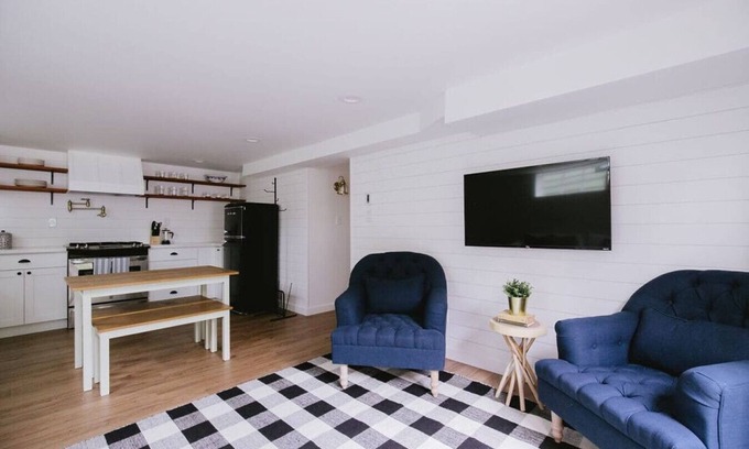 Whittier Heights Condo | Henry's Hideaway-Cozy Farmhouse Styled Guest Suite