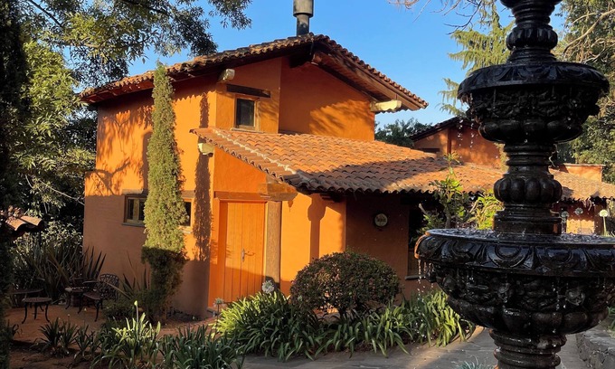 Mazamitla Cabin | Hermosa Cabaña de Lujo con Jardines Amplios