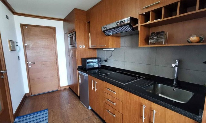 Concon Apartment | Hermoso Depto, 1Linea Vista al Mar Sector Costa Brava Concon