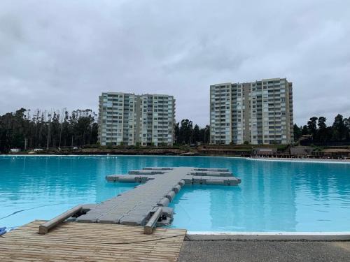 El Tabo Apartment | Hermoso Depto full equipado 2D y 2B vista al Mar, Laguna y Dunas