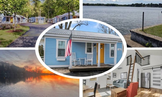 Paw Paw Lake Cottage | Heron's Nest I Paw Paw Lake Cottages I Huron #1