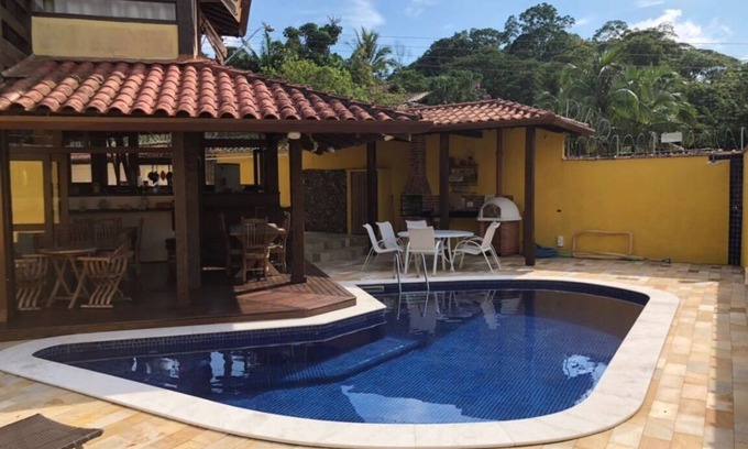 Maresias House | HIGH STANDARD HOUSE WITH SWIMMING POOL- BARBECUE AND PIZZA OVEN