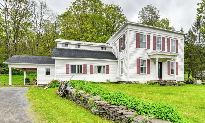 Cherry Valley House | Hike & Baseball Near Cooperstown: Home on 30 Acres