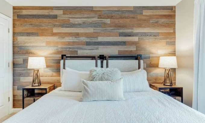 Vernon Condo | Hike, Bike, Wine & More! Ski-In, Ski-Out, Waterpark & Biking fun-Just Steps Away