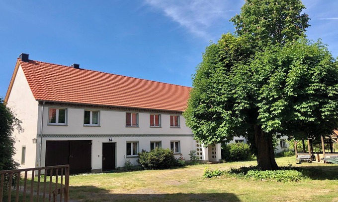 Havelsee Apartment | Historic courtyard on the water with private jetty and boat