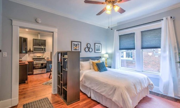 Central Midtown Apartment | Historic Details with Modern Comforts in Midtown