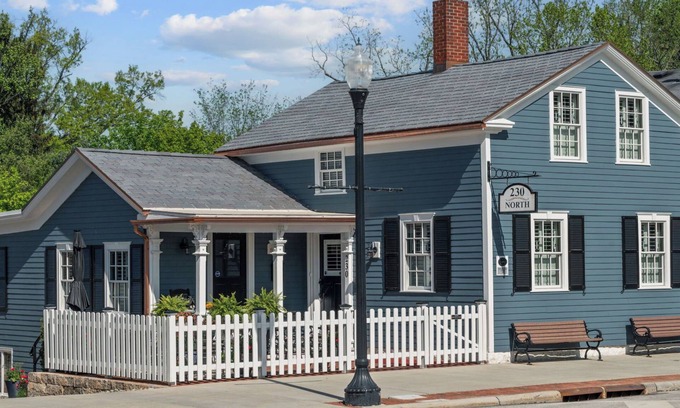 Hudson House | Historic Greek Revival Farmhouse c. 1837/ Heart of Downtown Hudson.