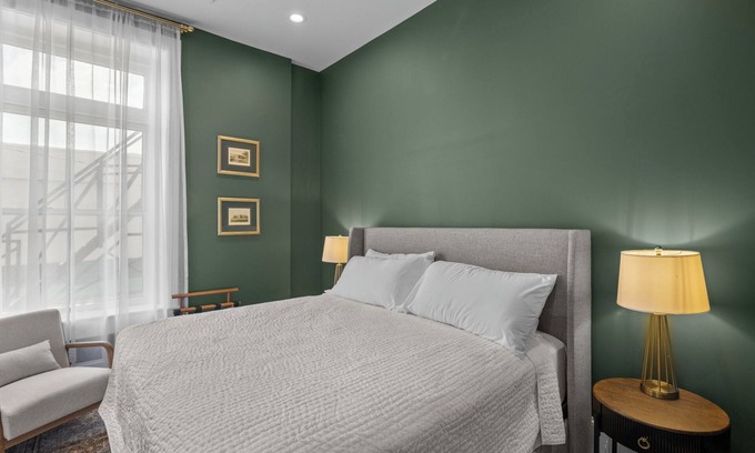 Washington Apartment | Historic Millworks Suite At The West Main - Elevator Access