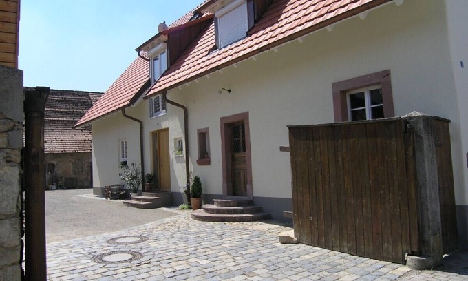 Breisach Apartment | historical winery house with southern flair