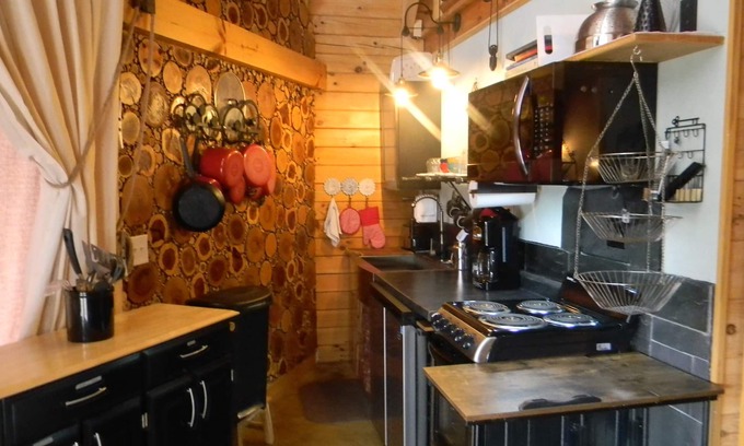 Laurelville Cabin | Hocking Hills A-Frame Log/Stone Cabin by the Pond-Quiet and Private