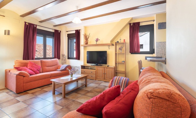 Alcala de la Selva Apartment | Holiday Apartment "Casa El Cojo 2C" with Mountain View, Balcony & Wi-Fi