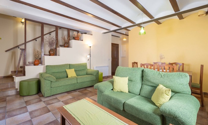 Alcala de la Selva Apartment | Holiday Apartment "Casa El Cojo 2B" with Mountain View, Balcony & Wi-Fi