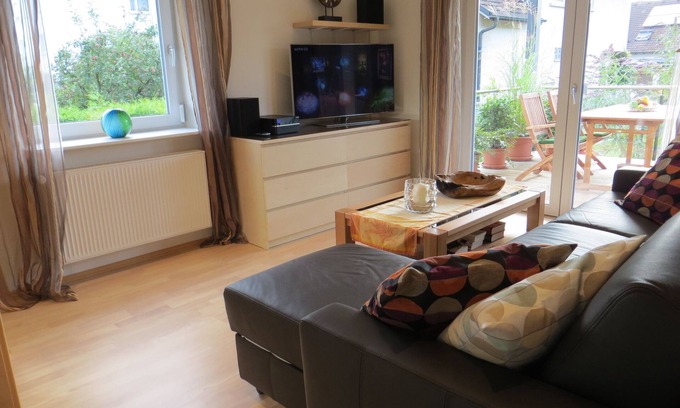 Grenzach-Wyhlen Apartment | Holiday Apartment 2, 65 sqm, balcony, 1 bedroom, max. 4 people