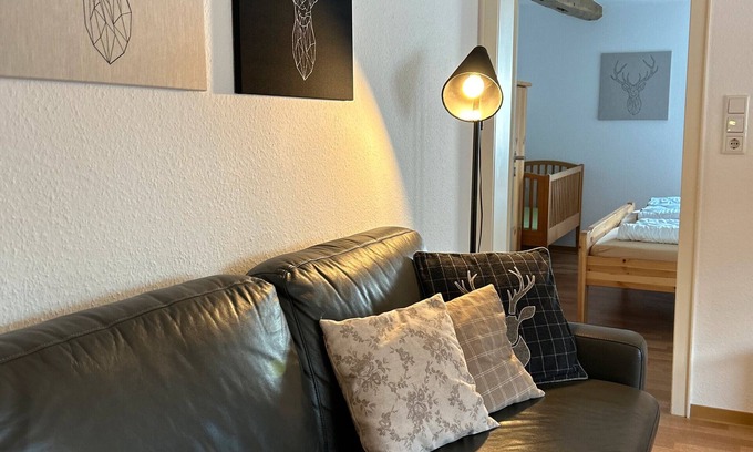 Gellinghausen Apartment | Holiday Apartment '4, 53sqm' with Shared Terrace, Shared Garden and Wi-Fi